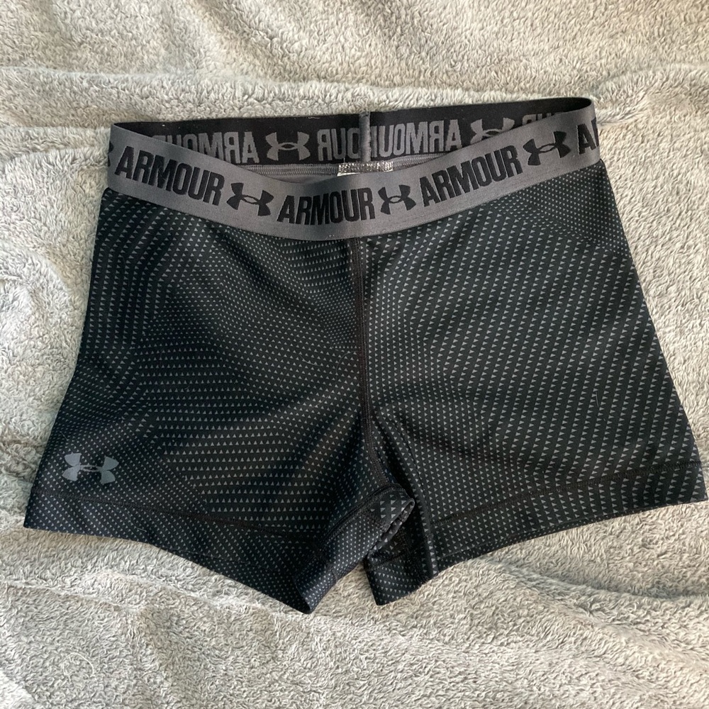 Under Armour Spandex Shorts Running Black/Grey